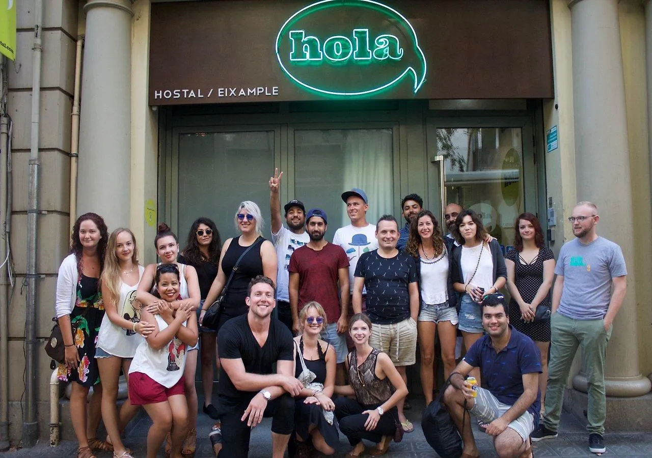 Hola Hostal Eixample Barcelona